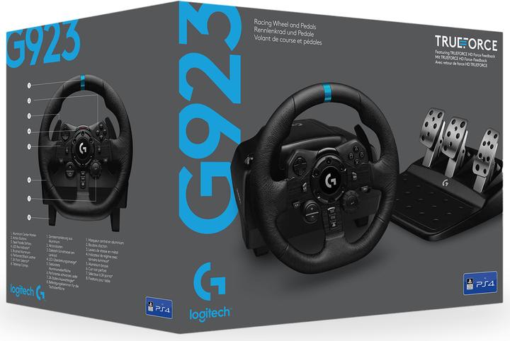 Produktbild Logitech G G923 Trueforce for PC and PlayStation (PS4, PC, PS5)