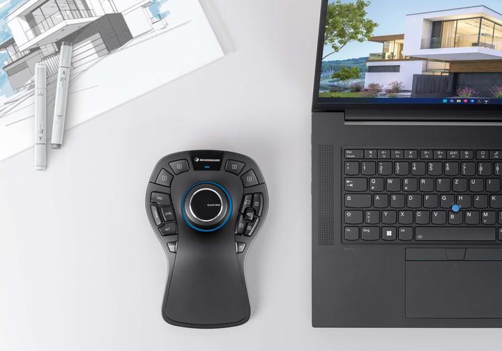 Produktbild 3Dconnexion SpaceMouse Pro (Kabelgebunden, Kabellos)