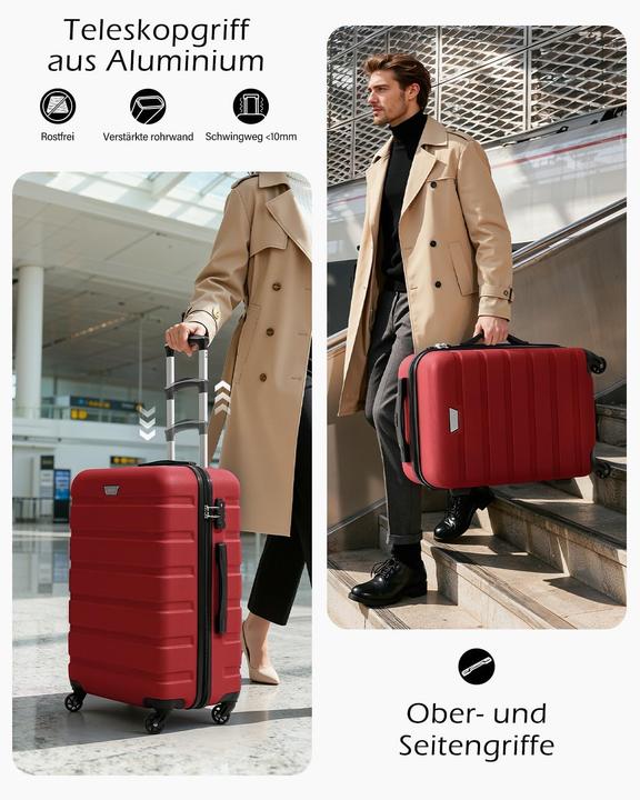 Actual product image Coolife Mittelgrosser Hartschalenkoffer (60 l)