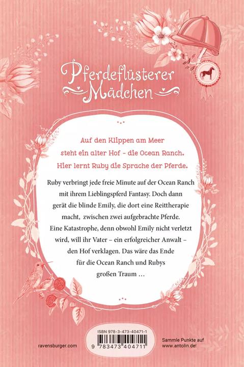 Immagine prodotto Ravensburger Pferdeflüsterer-Mädchen, Band 2: Ein grosser Traum (Tedesco, Gina Mayer, Prechtel fiorentino, 2021)