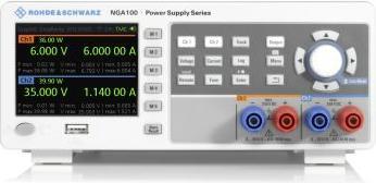 Actual product image Rohde & Schwarz Two-channel power supply0 V to 35 V, max