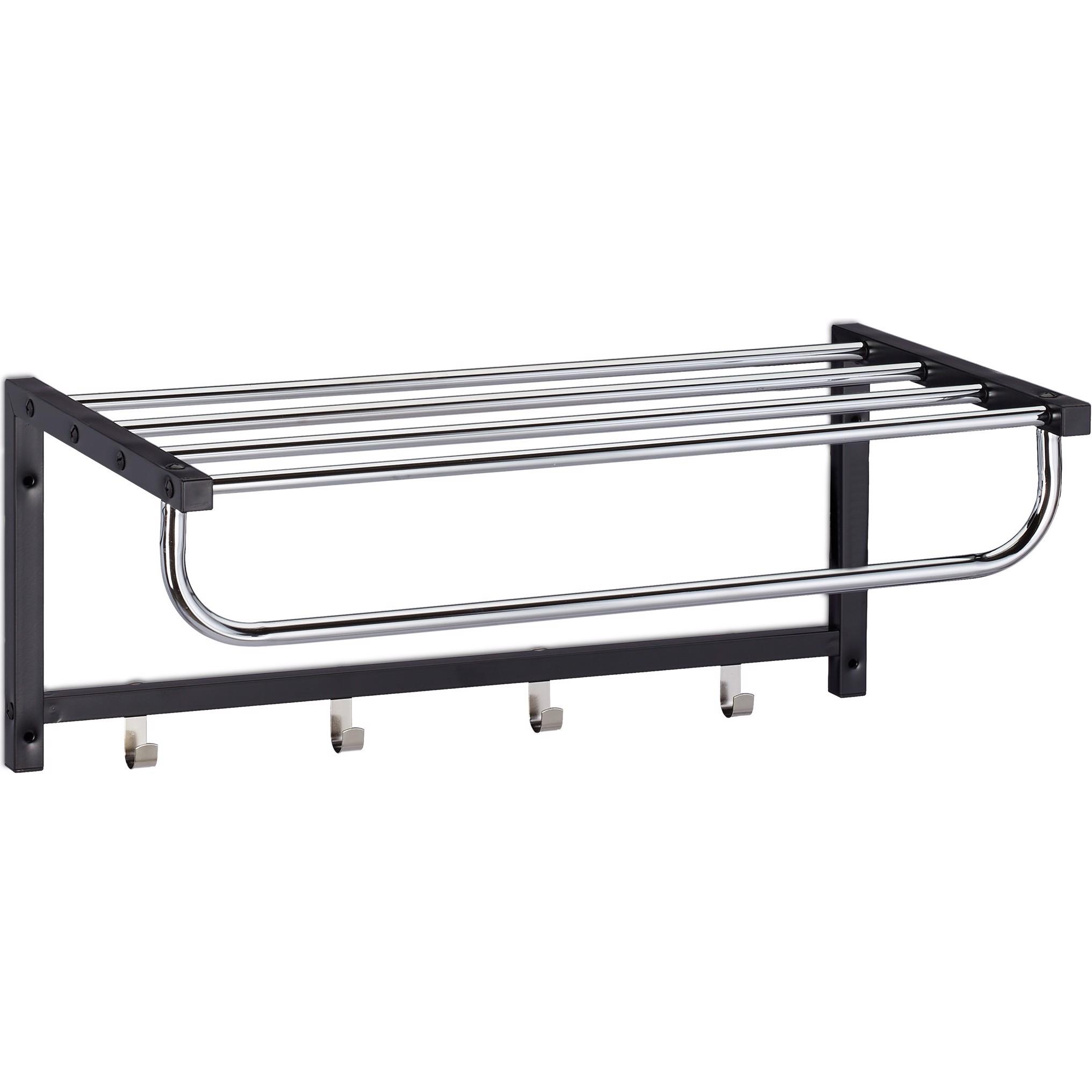 Relaxdays, Garderobe + Kleiderhaken, Wandgarderobe