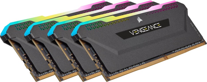 Produktbild Corsair Vengeance RGB Pro SL (4 x 8GB, 3200 MHz, DDR4-RAM, DIMM)