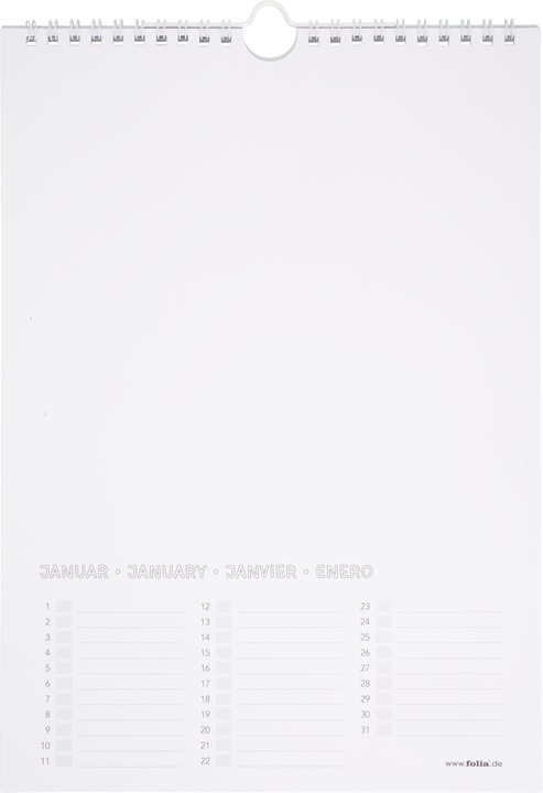 Immagine prodotto Folia Calendario permanente (A4, Tedesco)