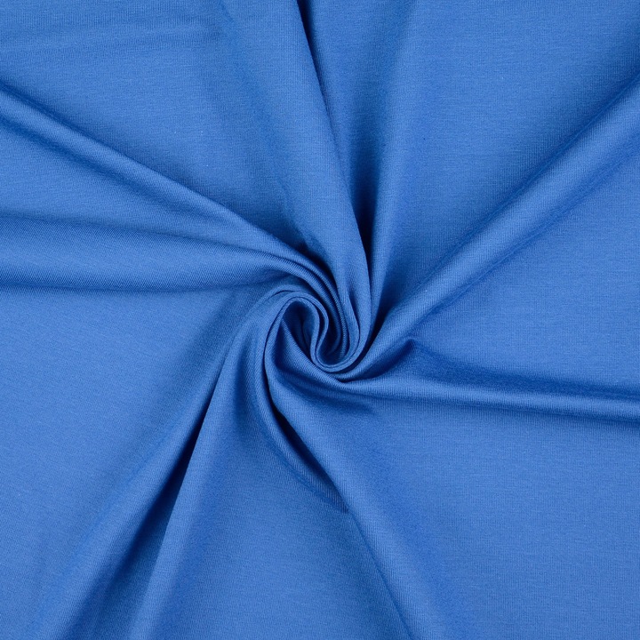 Immagine prodotto Stoffrestposten Jersey di cotone - Blu scuro - Quantità minima di vendita: 1 metro