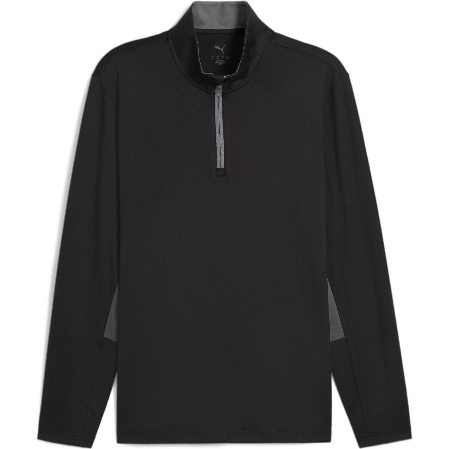 Thumbnail - Puma, Herren, Sportshirt, Pure 2.0 1/4 Zip (XS), Schwarz, XS