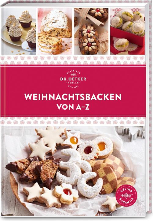 Produktbild Dr. Oetker Weihnachtsbacken von A–Z (Deutsch, 2023)