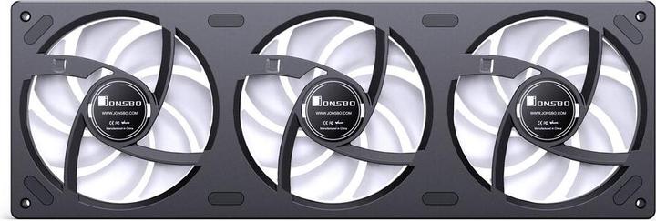 Actual product image Jonsbo ZB-360 Lüfter, Reverse Blade, PWM, ARGB - 360mm, schwarz (360 mm, 1 x)