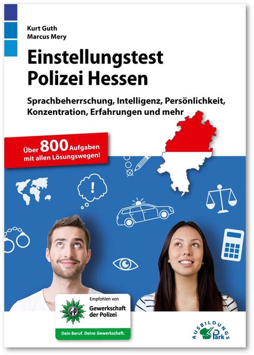 Immagine prodotto Einstellungstest Polizei Hessen (Tedesco, Kurt Guth, Marcus Mery, 2022)