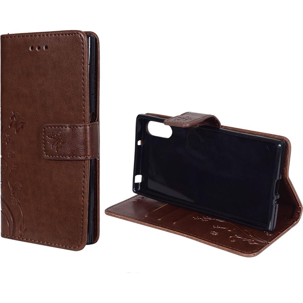 Thumbnail - König Design Schutz Handy Hülle für Sony Xperia XZ Case Cover Tasche Wallet Etui Handyhülle (Sony Xperia XZ), Smartphone...