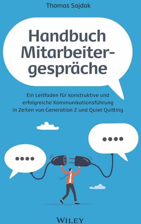 Immagine prodotto Sajdak:Handbuch Mitarbeitergespräche (Tedesco, Thomas Sajdak, 2024)