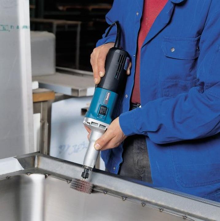 Actual product image Makita GD0810C (Straight grinder, 750 W)