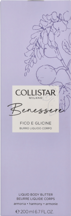 Produktbild Collistar Benessere Fig & Wisteria (200 ml)