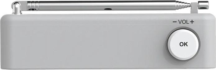 Actual product image Kenwood CR-M25DAB-W (DAB, DAB+, FM, Bluetooth)