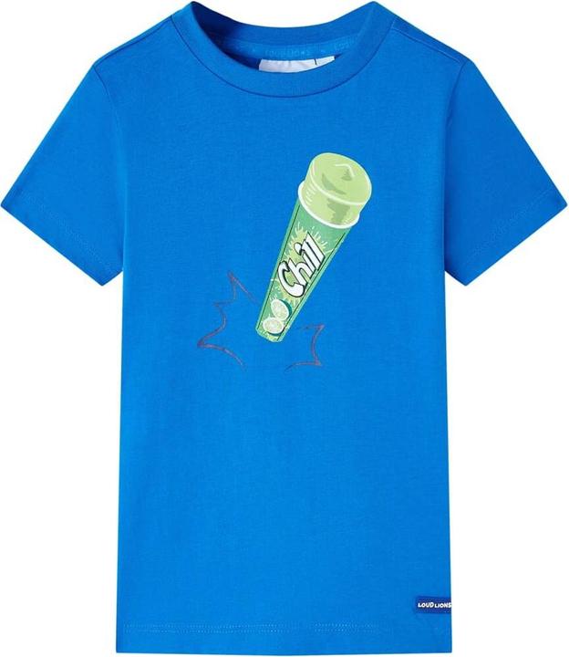 Produktbild VidaXL Kinder-T-Shirt Hellblau 104,Material: 100 % Baumwolle,Farbe (104)