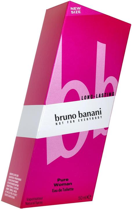 Actual product image Bruno Banani Pure Woman (Eau de toilette, 50 ml)