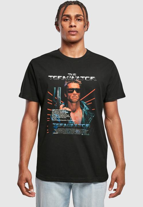 Produktbild Merchcode The Terminator - No Fear T-Shirt - 183793 (M)