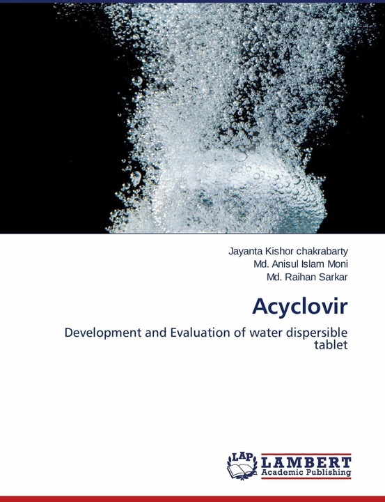 Produktbild Acyclovir (Englisch, Jayanta Kishor Chakrabarty, Md. Anisul Islam Moni, Md. Raihan Sarkar, 2015)