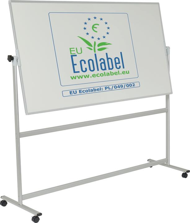 Produktbild Franken Whiteboard Mobil mit Drehfunktion U-Act!Line Stahl (200 x 100 cm)