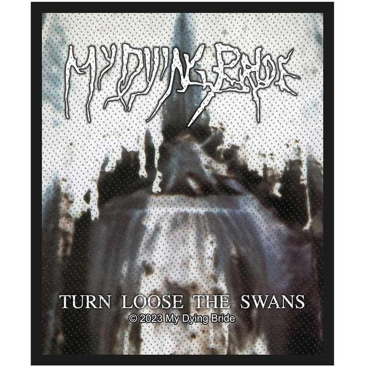 Actual product image Universal Textiles Turn Loose The Swans Woven Patch
