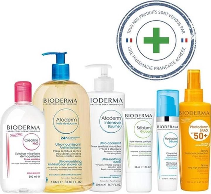 Actual product image Bioderma Sébium Purifying Cleansing Foaming Gel Unscented 200ml - Pack of 2 (Cleansing gel, 200 ml)