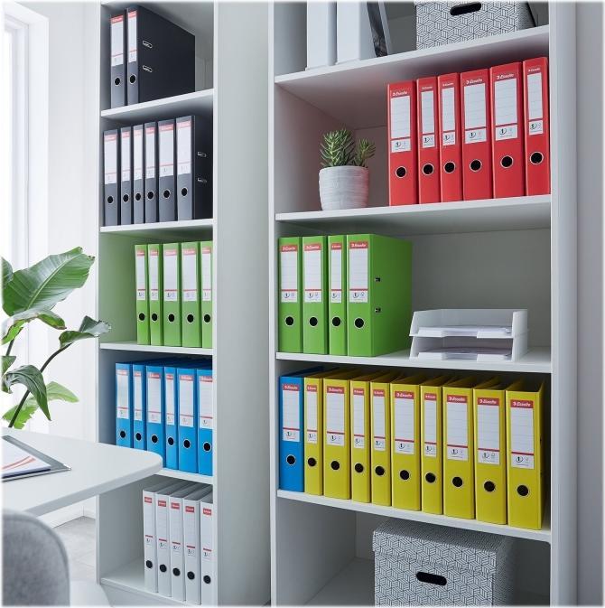 Actual product image Esselte Power N°1, A4, storage, cardboard, black, 5 cm, 10 piece(s) (A4)