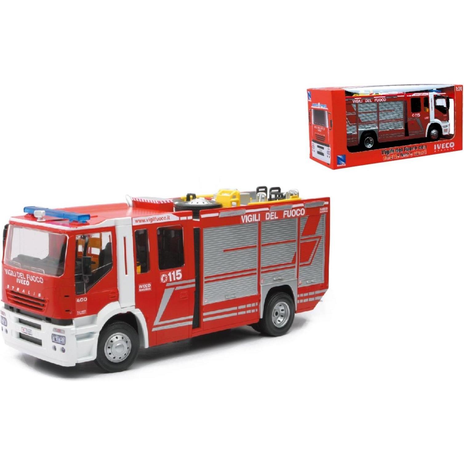 New Ray 1:24 Bo Iveco Stralis Fire Rescue Try Me