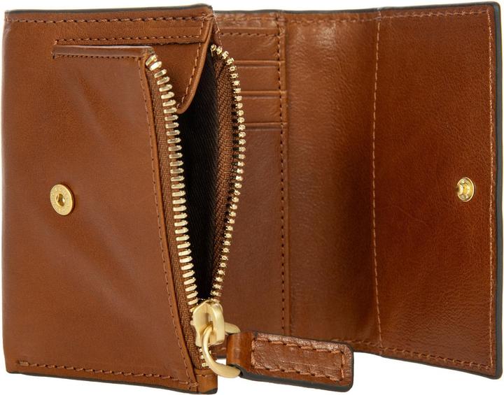 Actual product image Brics Volterra wallet RFID protection leather 11 cm
