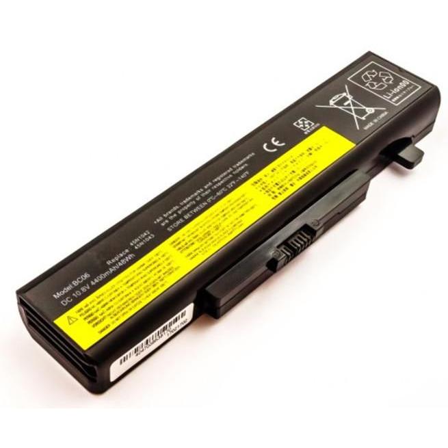 CoreParts MBXLE-BA0006 Notebookakku (6 Zellen, 4400 mAh), Notebook Akku, Schwarz