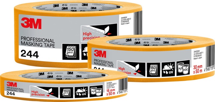 Actual product image Scotch masking tape 2443 30mmx50m gold (30 mm)