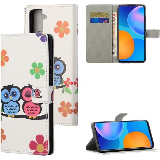 Thumbnail - MU Style Leder Bookcover Image Series (Samsung Galaxy S21+), Smartphone Hülle, Mehrfarbig