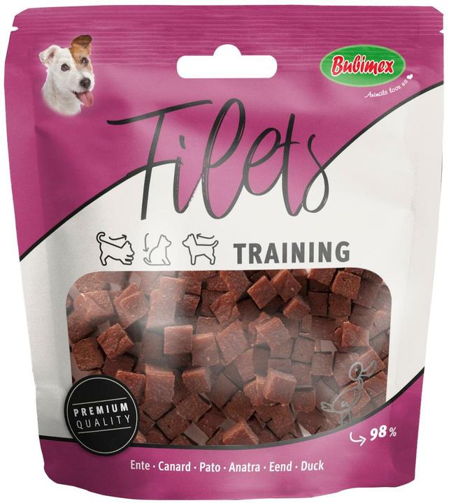 Produktbild Bubimex Leckerli Filets Training Ente, 50 g (1 Stk., 50.50 g)