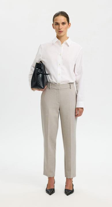 Produktbild Selected Femme Slfrita-Ria Mw Crop Pant Mel Noos (40)
