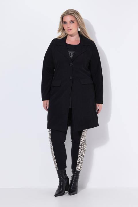 Actual product image Miamoda Cord-Longblazer, Futter mit Leodruck (50)
