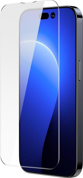 Immagine prodotto Baseus Pellicola EasyStick in vetro temperato Tuttovetro iP14 (Confezione da 2) (2 pz., Apple iPhone 14 Pro)