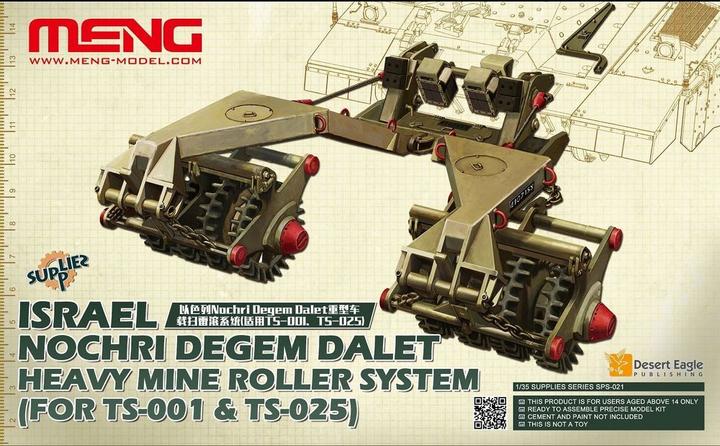 Produktbild Meng-Model Israel Nochri Degem Dalet Heavy Mine Rol ler System(for TS-001&TS-025)