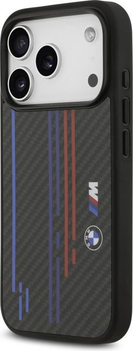 Productafbeelding BMW Case M Kevlar Lines & Logo MagSafe for iPhone 17 Pro black (Apple iPhone 17 Pro)