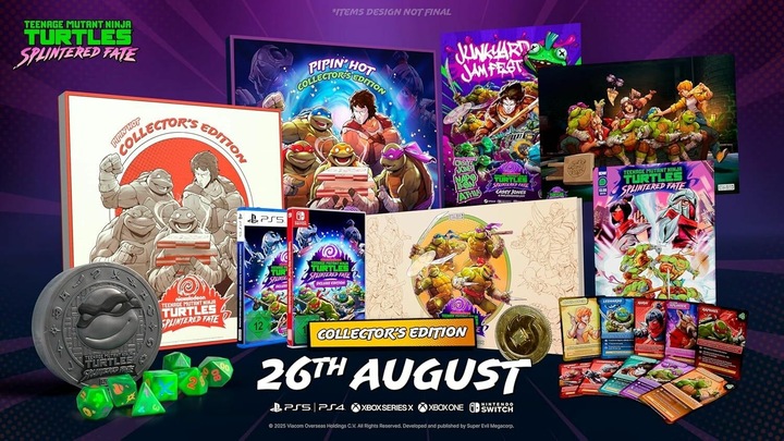 Produktbild Liquidbit TMNT: Splintered Fate - Pipin Hot Collectors Edition (PS5, DE)