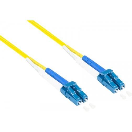 Good Connections GC LW-9075LC Patchkabel LWL Duplex OS2 9/125µ LC/LC 7.5m gelb (S/UTP, CAT6, 7.50 m), Netzwerkkabel