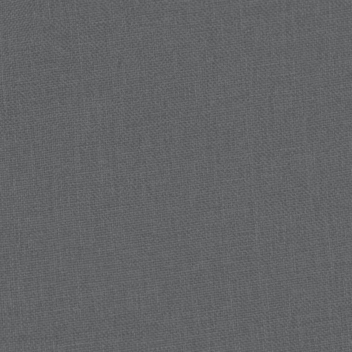 Actual product image vidaXL Clubsessel mit Fusshocker Dunkelgrau Stoff,Farbe