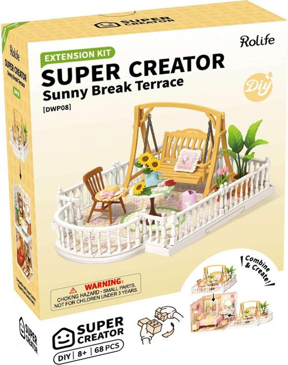 Actual product image Robotime Bausatz Sunny Break Terrace