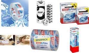 Actual product image tesa 8x tesafilm KRISTALL-KLAR, highly transparent, age-resistant, with strong adhesion (19 mm)