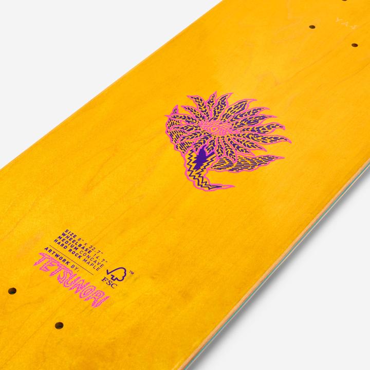 Produktbild Decathlon Skateboarddeck Ahorn DK500 Popsicle Grafik (8")