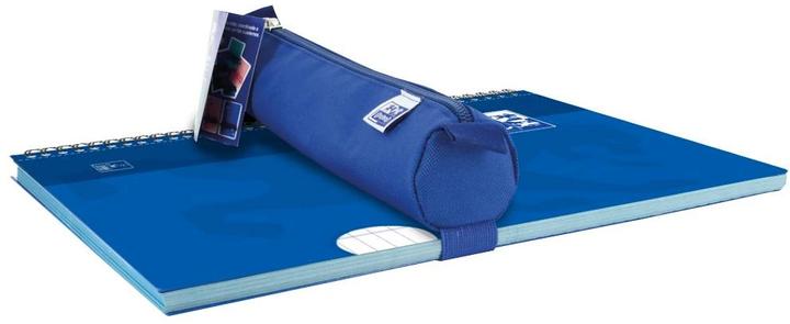 Actual product image Oxford Kangoo Pencil Case round blue