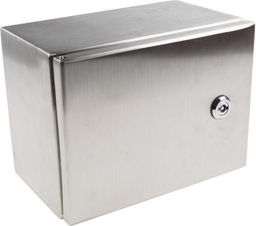Produktbild RS PRO IP66 Wall Box, S/Steel, 240x180x150mm (Gehäuse)