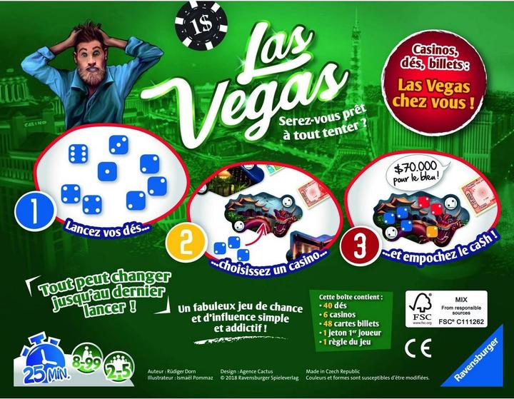 Produktbild Ravensburger - 26745 - Las Vegas - Jeu d'ambiance (Französisch)