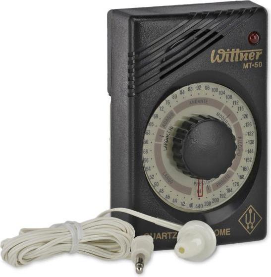 Produktbild Wittner Quartz Metronom MT-50 inklusive Ohrhörer mit Tuch
