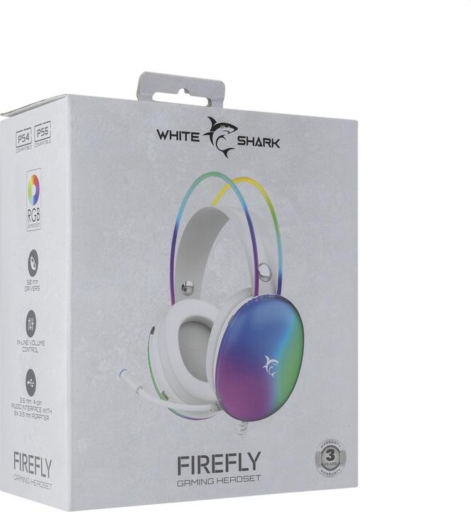 Actual product image White Shark GH-2342 Firefly white (Cable)