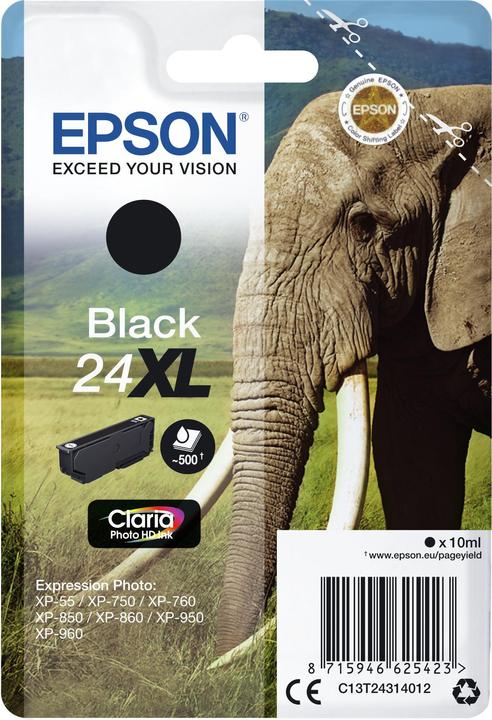 Produktbild Epson Claria Photo HD Ink Black 24xl (BK)