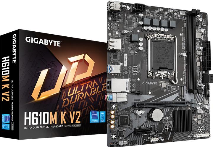 Image du produit Gigabyte H610M K V2 (LGA 1700, Intel H610, mATX)